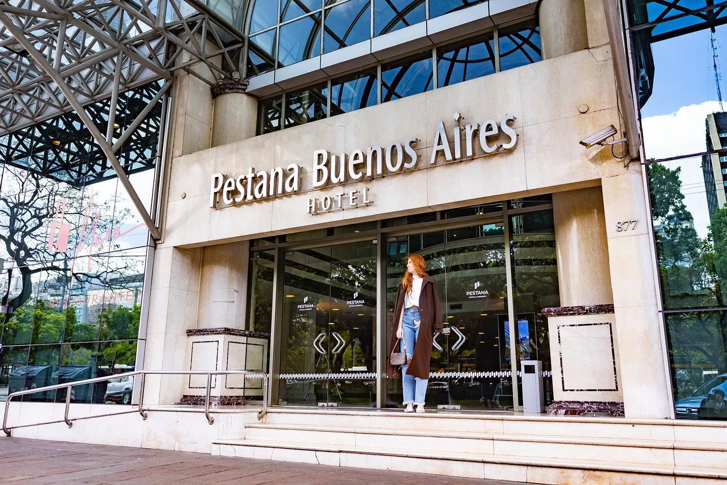 Pestana Buenos Aires Hotel Piscina interna do hotel Pestana Buenos Aires.