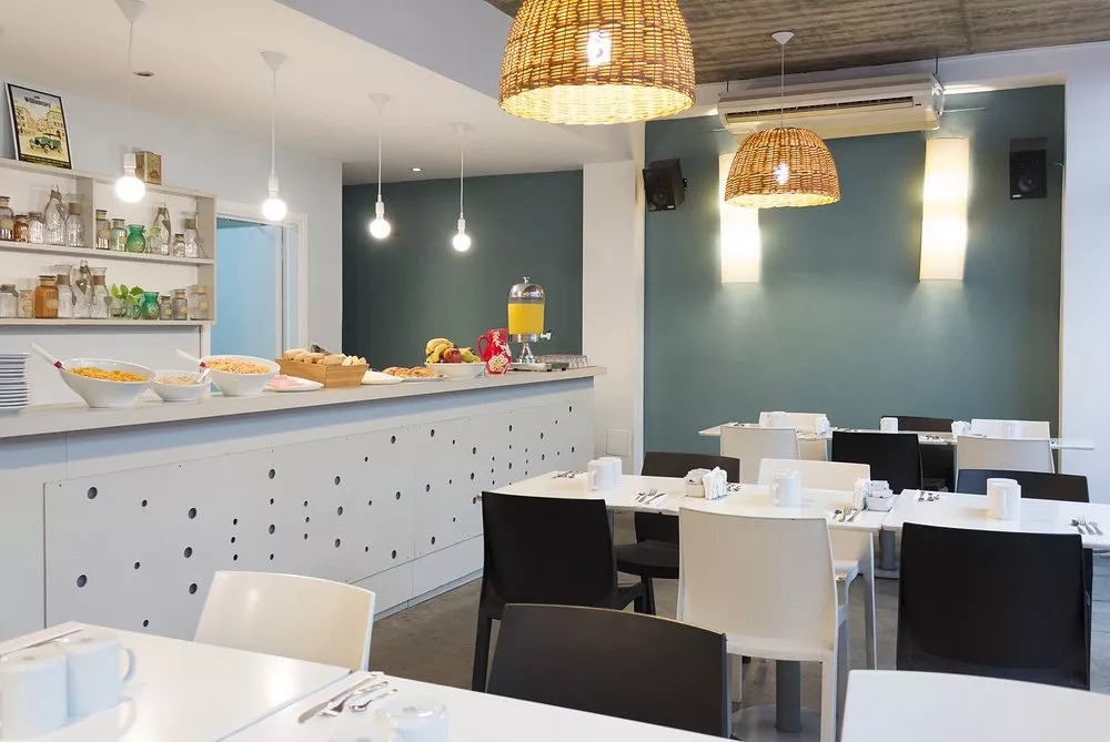 Hostels em Buenos Aires Área de hostel em Buenos Aires, uma opção de hospedagem econômica.