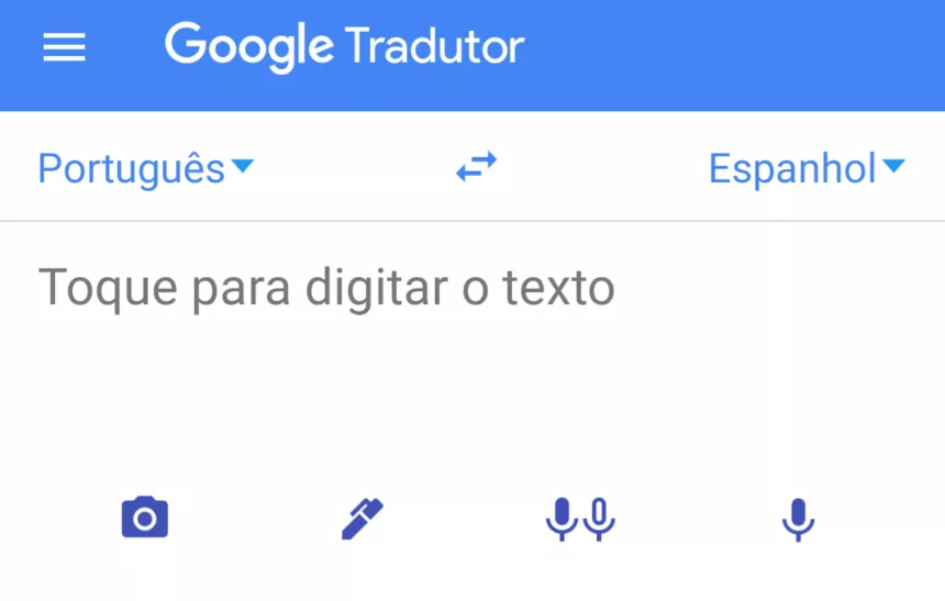 Google Tradutor para barreiras de idioma Ícone do aplicativo Google Tradutor.