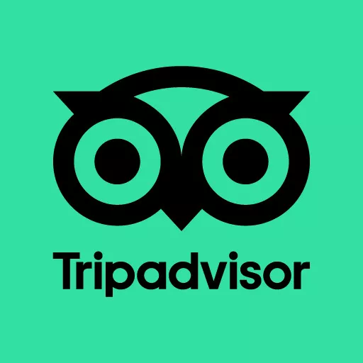 Avaliações no TripAdvisor Ícone do aplicativo de avaliações TripAdvisor.