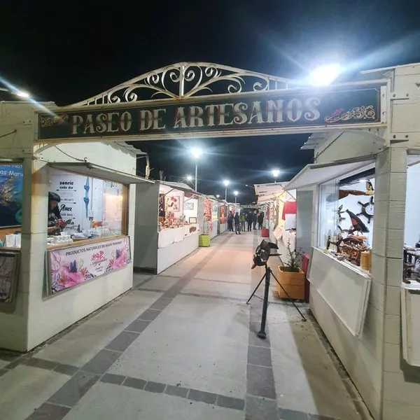 Paseo de las Artes Entrada do Paseo de las Artes em Porto Madryn.