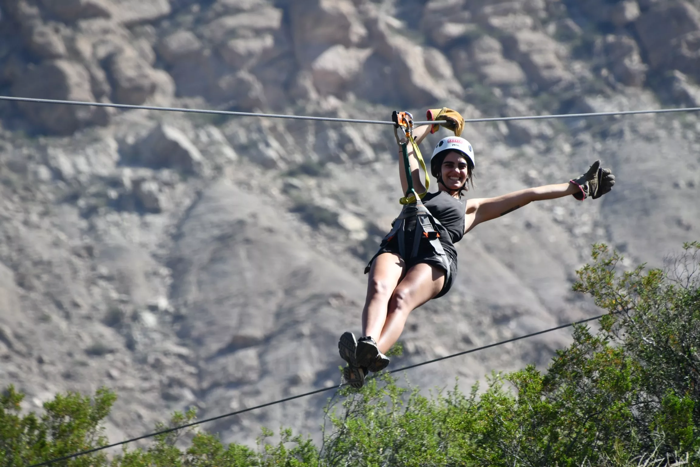 Canopy/Tirolesa - Adrenalina em Potrerillos - Mendoza